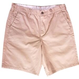 DC Men's Flat Front Casual Shorts, 32, Brown.